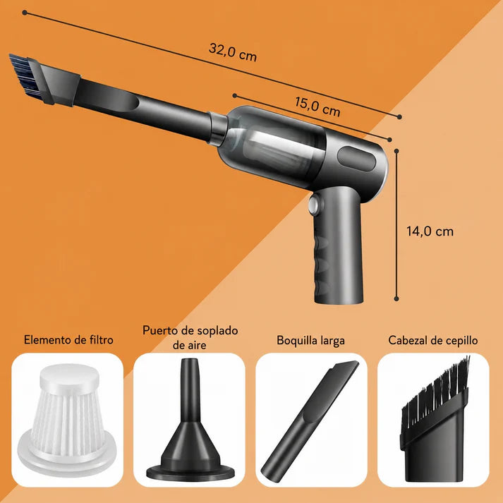 Aspiradora portátil Rayzer® 3 en 1 🔋 Recargable inalámbrico